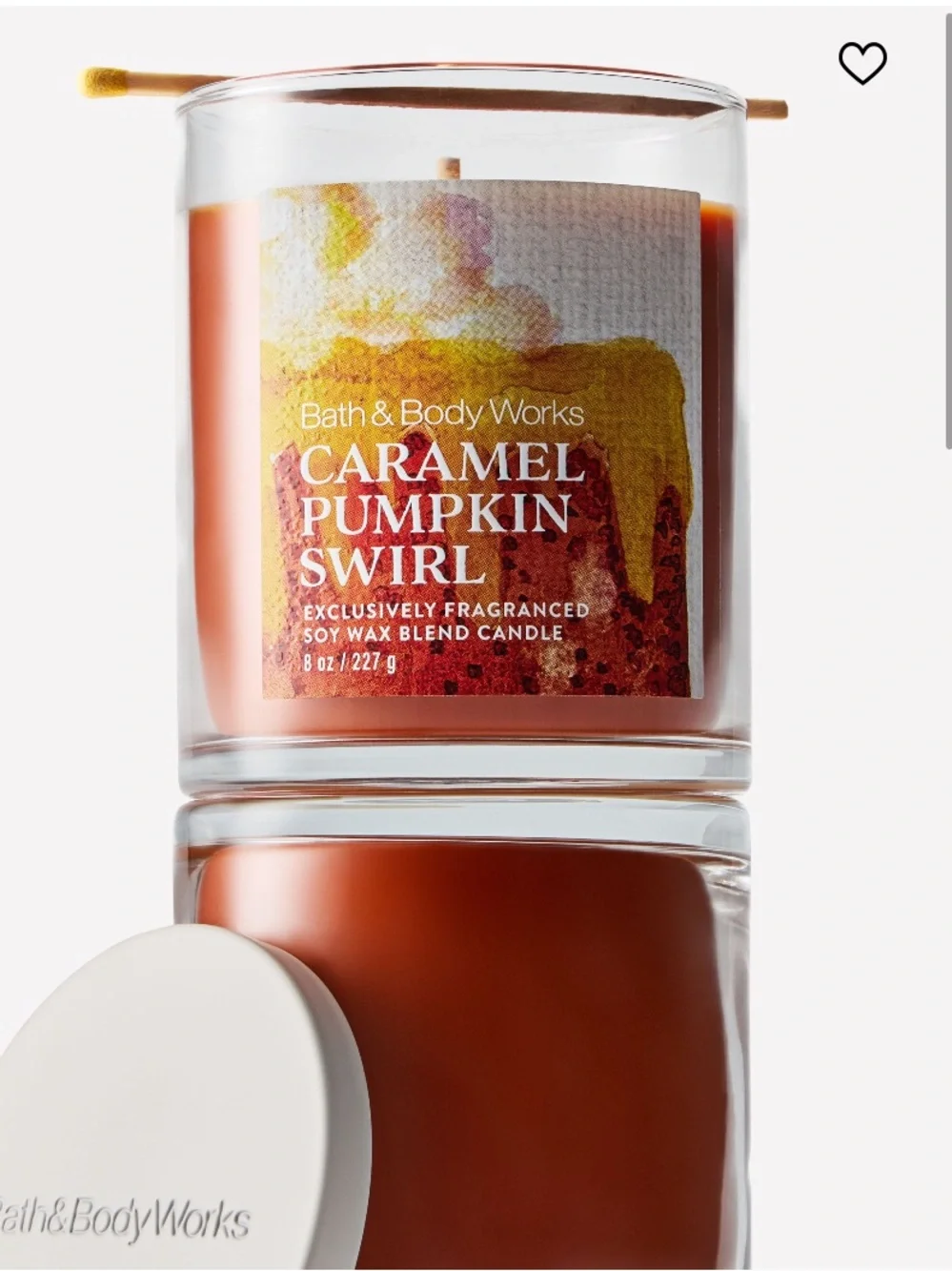 1 - “PRALINE DELIGHT” Single Wick Candle by B&BW/WB, 8 oz / 227 g, NWT